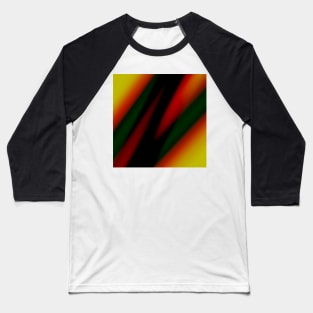 yellow blue red green abstract texture Baseball T-Shirt